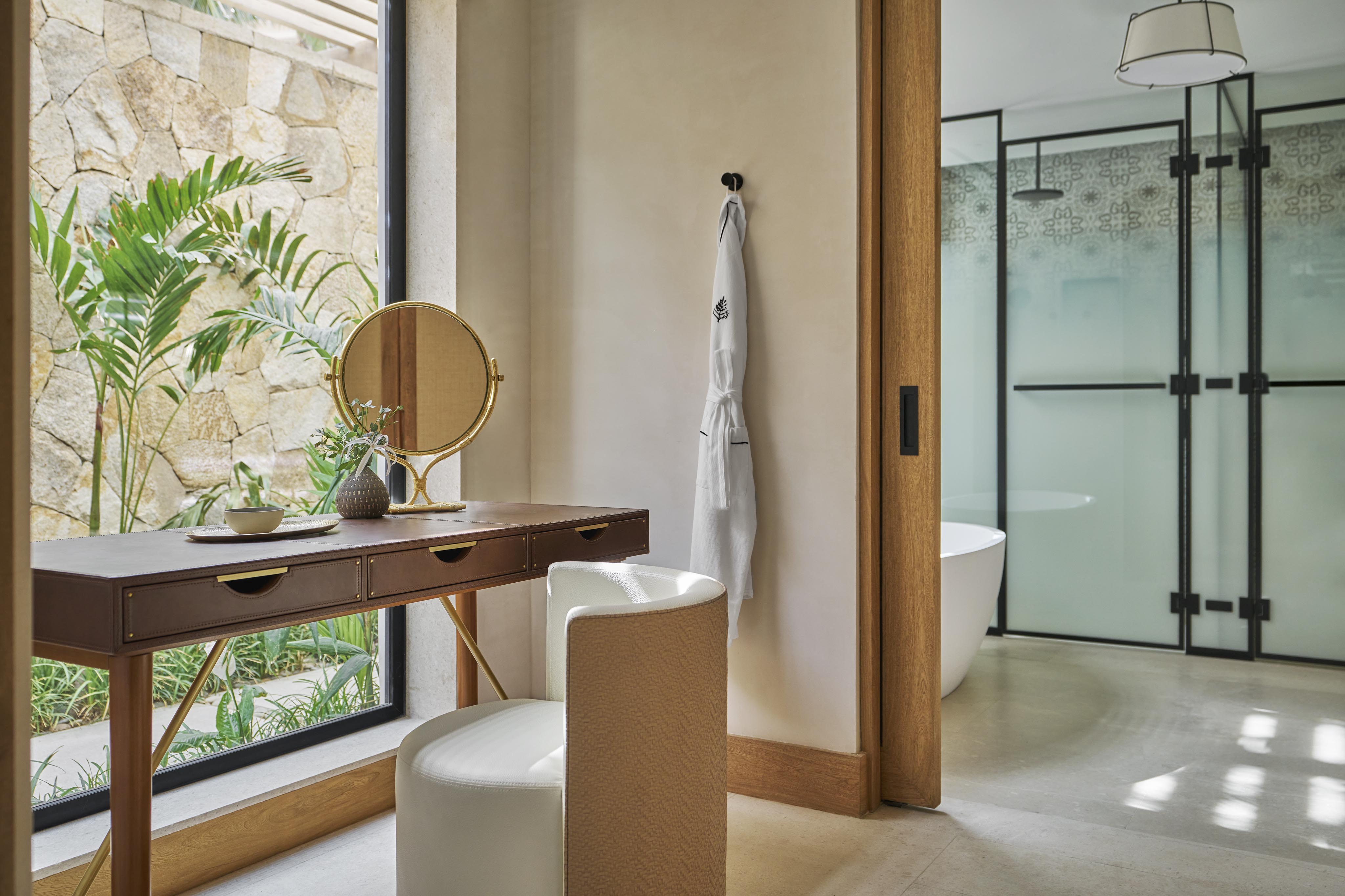 Luxury Cabo Del Sol casita bathroom interior