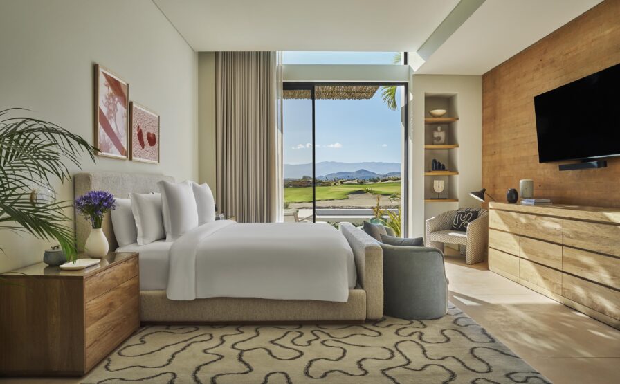 Costa Palmas luxury hotel suite with modern furnishing