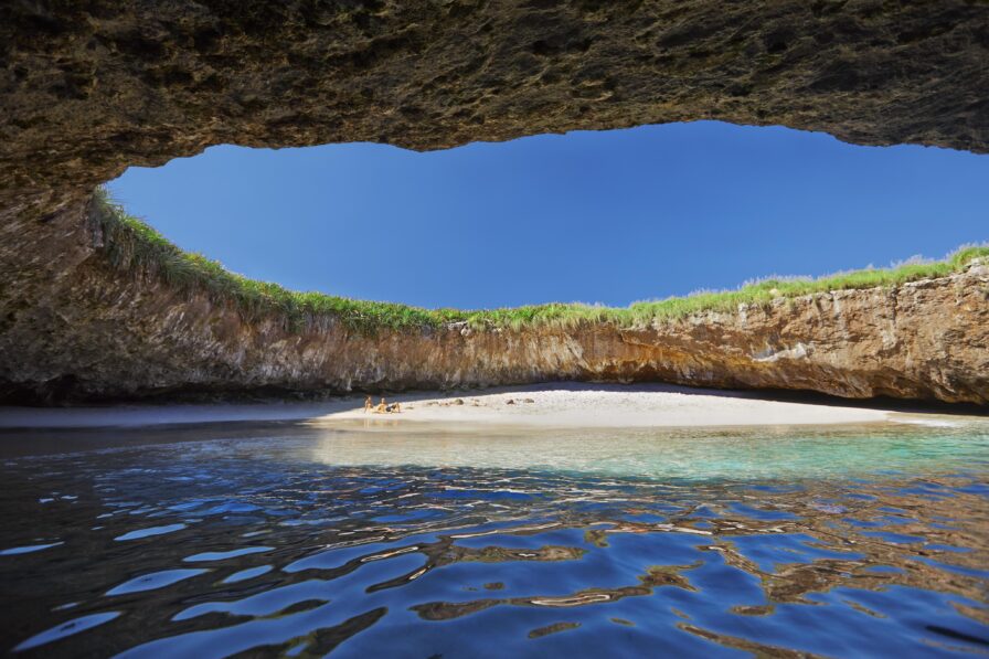 Private Punta Mita beach view from ocean